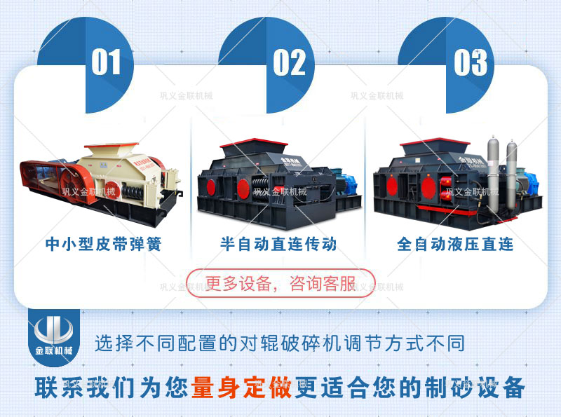 液壓對輥制砂機型號參數(shù)、市場價位多少？